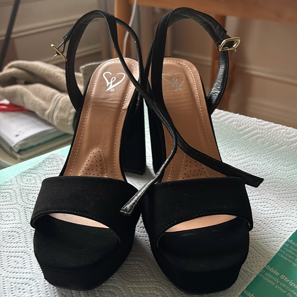 Black heels